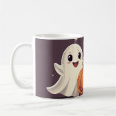 Halloween themed mug コーヒーマグカップ (左)