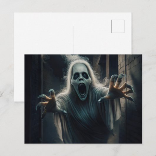 Halloween themed postcard. ポストカード (正面/裏面)