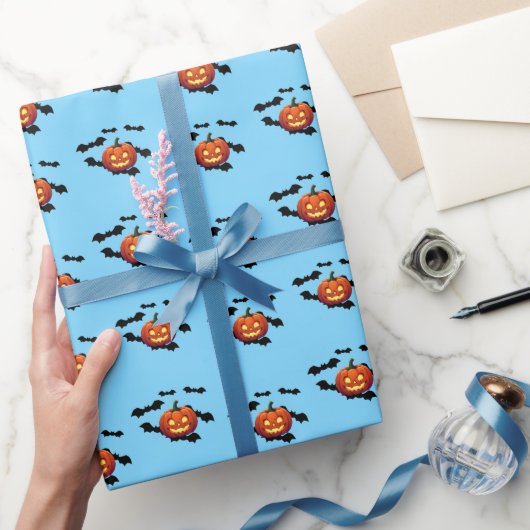 Halloween themed wrapping paper ラッピングペーパー (ギフト)