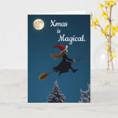 Halloween themed Xmas Card カード (黄色い花)