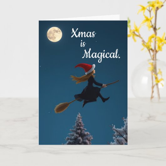 Halloween themed Xmas Card カード (黄色い花)