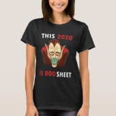 Halloween  This 2020 is Boo Sheet Dracula Tシャツ (正面)