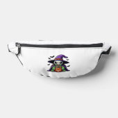 Halloween Tortoise Turtle Witch Hat Costume Spooky ファニーパック (レイダウン)