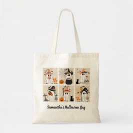 Halloween Tote Bag – Ghost Witches トートバッグ