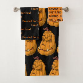 Halloween Towel Bath set バスタオルセット
