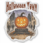 Halloween Town シール (正面)