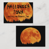 HALLOWEEN_TOWN 名刺 (正面/裏面)