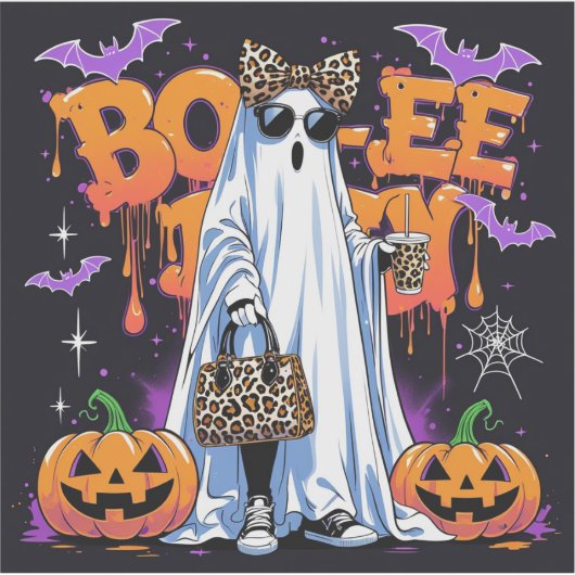 Halloween Town Stickers  Spooky Punk Style シール (正面)