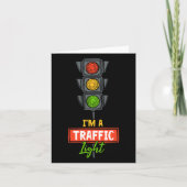 Halloween Traffic Light I'm A Traffic Light  カード (正面)
