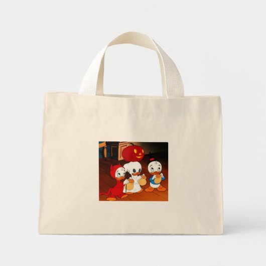 Halloween trick or treat bags ミニトートバッグ (正面)