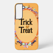 Halloween Trick or Treat Candy Design Samsung Galaxyケース (裏面)