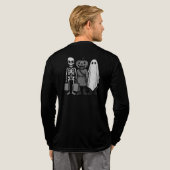 Halloween Trick or Treat Crew トライブレンドＴシャツ (背面全体)