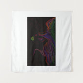 Halloween Trickster Spirit Tapestry タペストリー (正面(横))