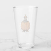 Halloween Trinkglas Taube タンブラーグラス (裏面)