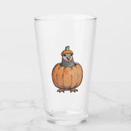 Halloween Trinkglas Taube  タンブラーグラス