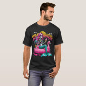Halloween Tropical Summerween Mermaid Skeleton  Tシャツ (正面フル)