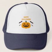 Halloween Trucker Hat キャップ (正面)