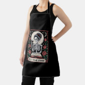 Halloween True Crime Junkie Tarot Card エプロン (インサイチュ)