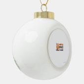 Halloween Trumpkin Funny – Classic Maga Costume De セラミックボールオーナメント (左)