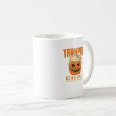 Halloween Trumpkin Funny Make America Great コーヒーマグカップ (正面右)