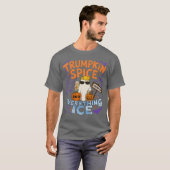 Halloween Trumpkin Spice and Everything Ice Pumpki Tシャツ (正面フル)