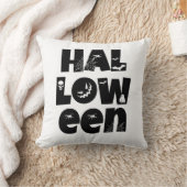 Halloween Typography クッション (ブランケット)