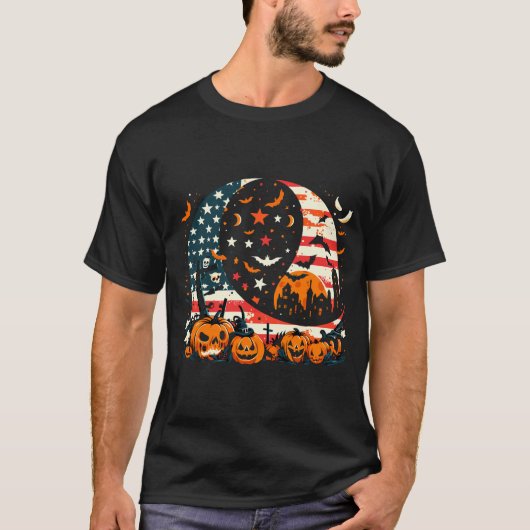 Halloween USA  Tシャツ (正面)