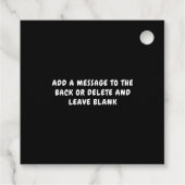 Halloween Vampire Fangs フェイバータグ (裏面)