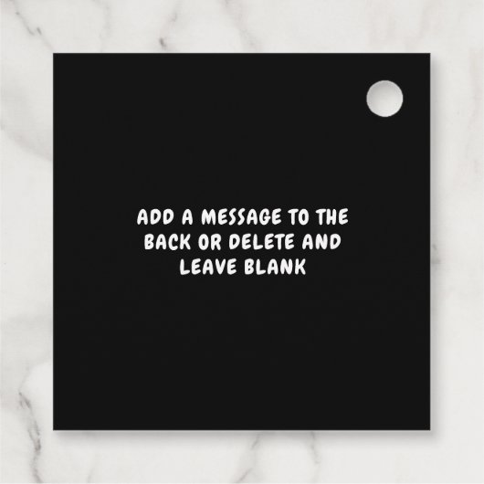 Halloween Vampire Fangs フェイバータグ (裏面)