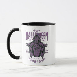 Halloween Vampire Night Mug – Gothic Spooky マグカップ