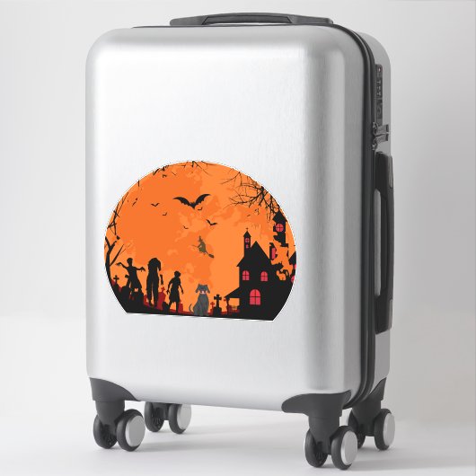 halloween vector        シール (スーツケース)