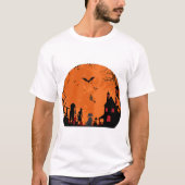 halloween vector tシャツ (正面)