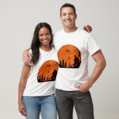 halloween vector tシャツ (ユニセックス)