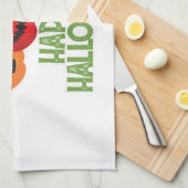 Halloween Vibes                 キッチンタオル (四つ折り)