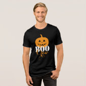 Halloween Vibes BOO CREW トライブレンドＴシャツ (正面全面)