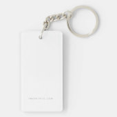 Halloween Vibes • No Tricks, just Treats キーホルダー (裏面)