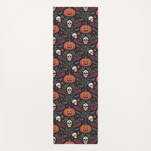 Halloween Vibes Pattern ヨガマット (正面)