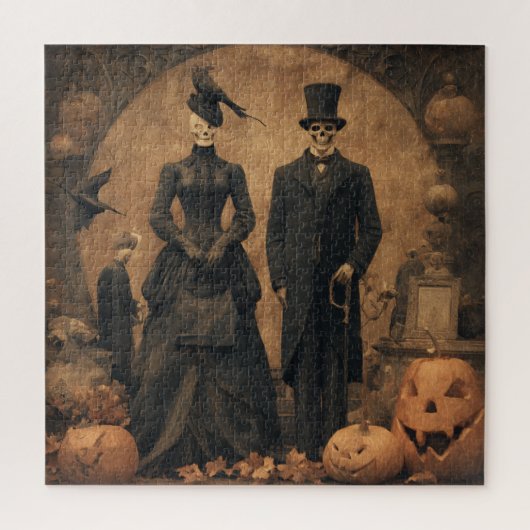 Halloween Victorian Puzzle ジグソーパズル (縦)