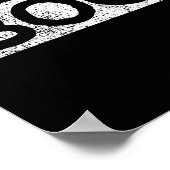 Halloween Vintage Boo Funny Gift  ポスター (角)