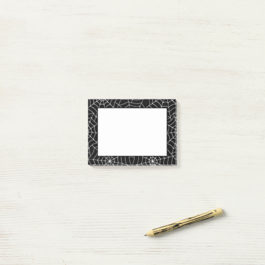 Halloween Webs Post Notes ポストイット (デスク上)