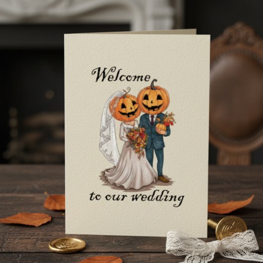 Halloween Wedding  招待状