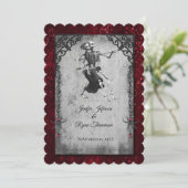 halloween wedding Invitation 招待状 (スタンド正面)