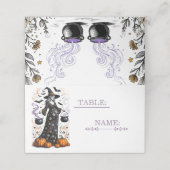 Halloween Witch Baby Shower  - Twins Are Brewing プレイスカード (外部開封)