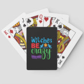Halloween Witch Be Crazy トランプ (裏面)