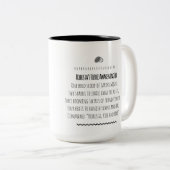 Halloween Witch Coffee Spell Robusta Strong Brew  ツートーンマグカップ (正面右)