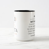 Halloween Witch Coffee Spell Robusta Strong Brew  ツートーンマグカップ (中央)