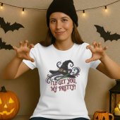 Halloween Witch Hat Magic I’ll Get You My Pretty Tシャツ