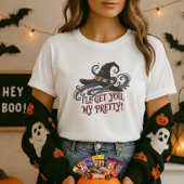 Halloween Witch Hat Magic I’ll Get You My Pretty Tシャツ