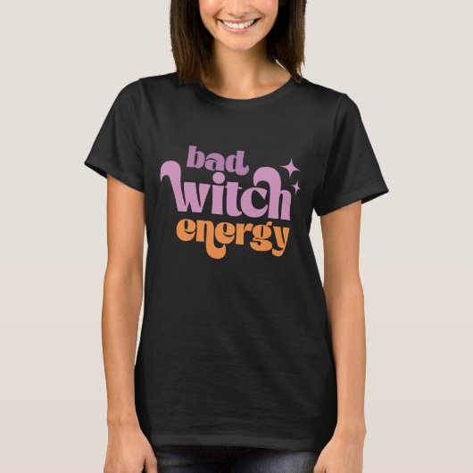 Halloween Witch Quote Tシャツ (正面)