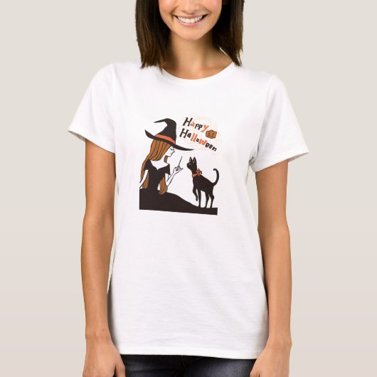 halloween (witch) tシャツ (正面)